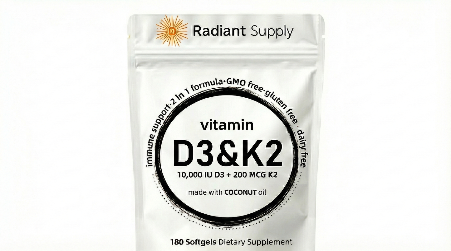 Radiant Supply: Total Structural Defense (D3 + K2)
